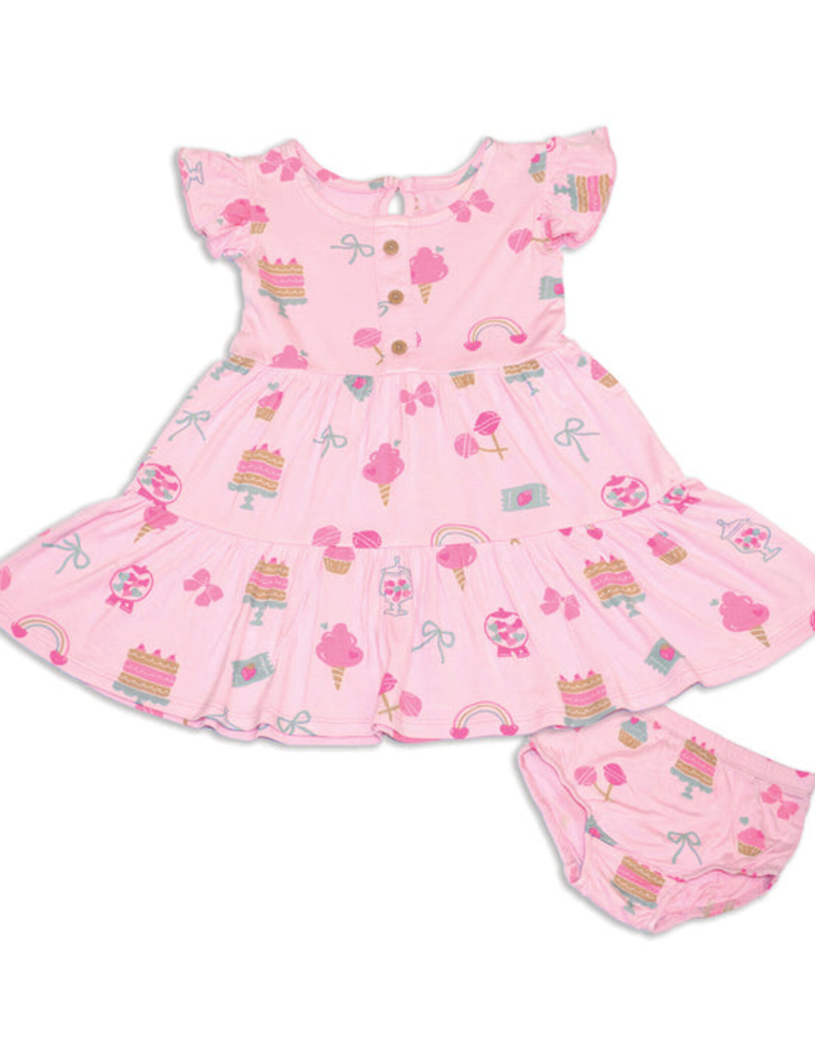 Silkberry SP26 G FlutterDress w/Bloomer