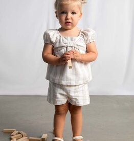Mayoral SP26 Blouse&Short Stripe Set