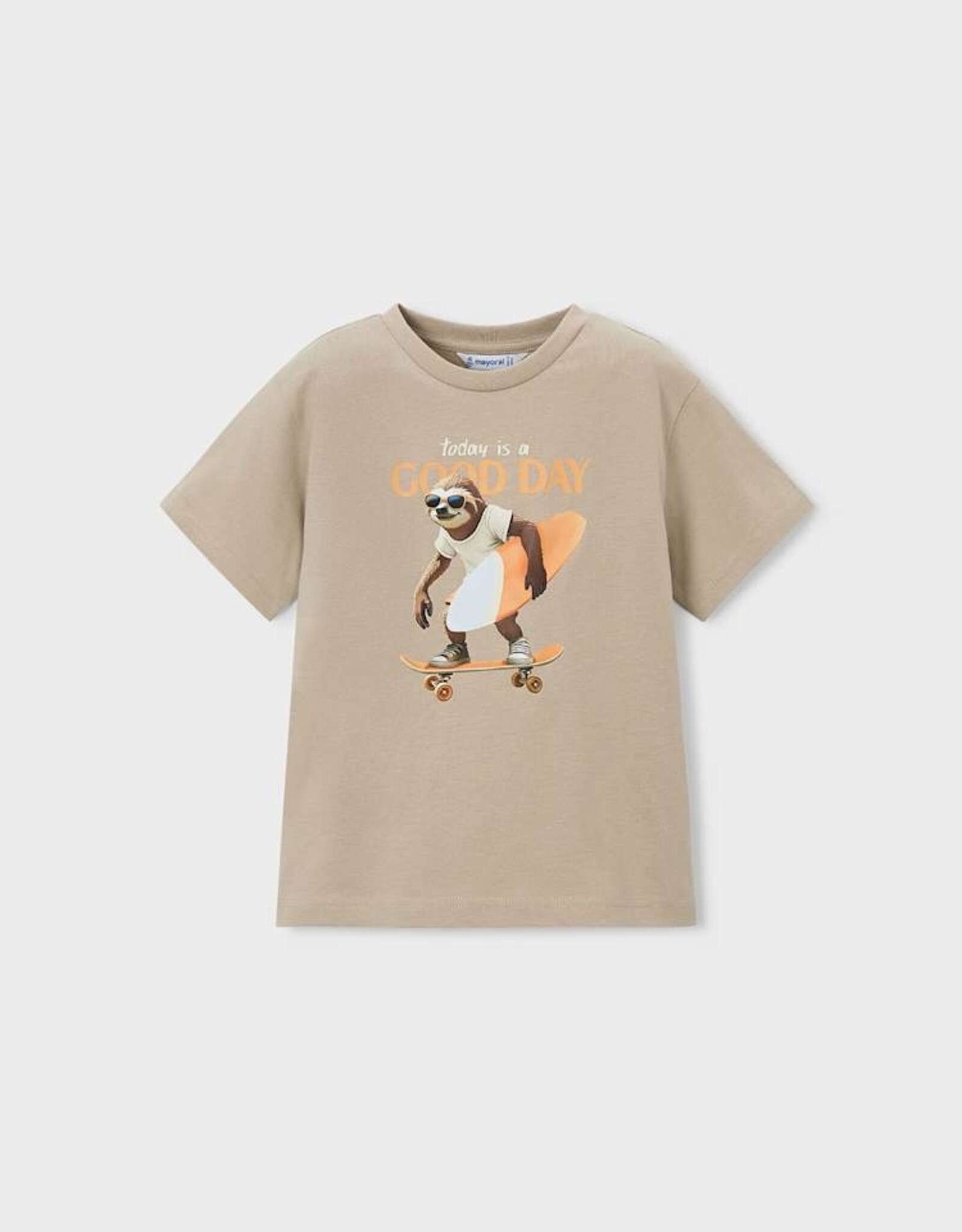 Mayoral SP26 B Good Day Sloth  T-Shirt
