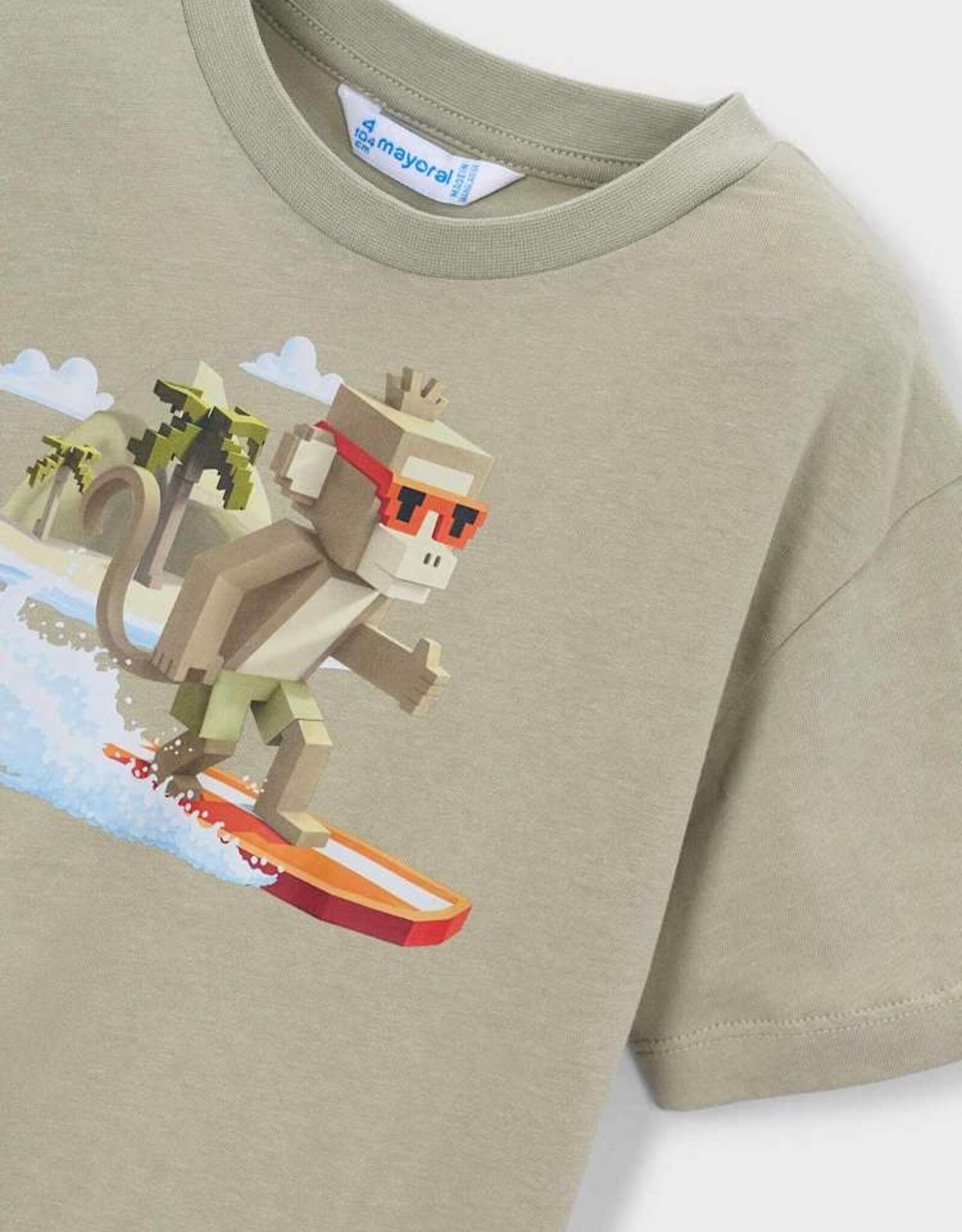 Mayoral SP26 B Monkey Surf T-Shirt