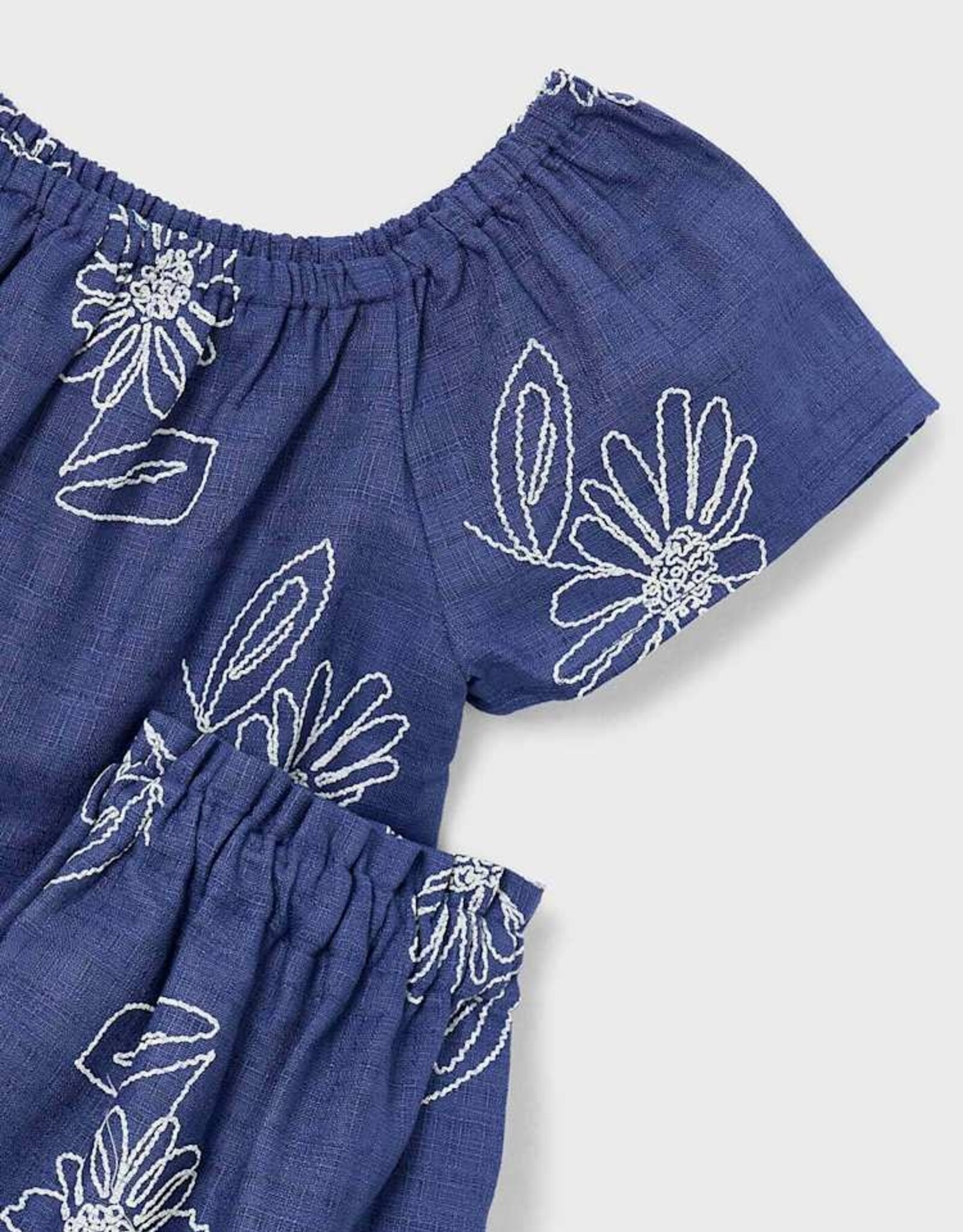 Mayoral SP26 G Linen Shirt & Skirt Set