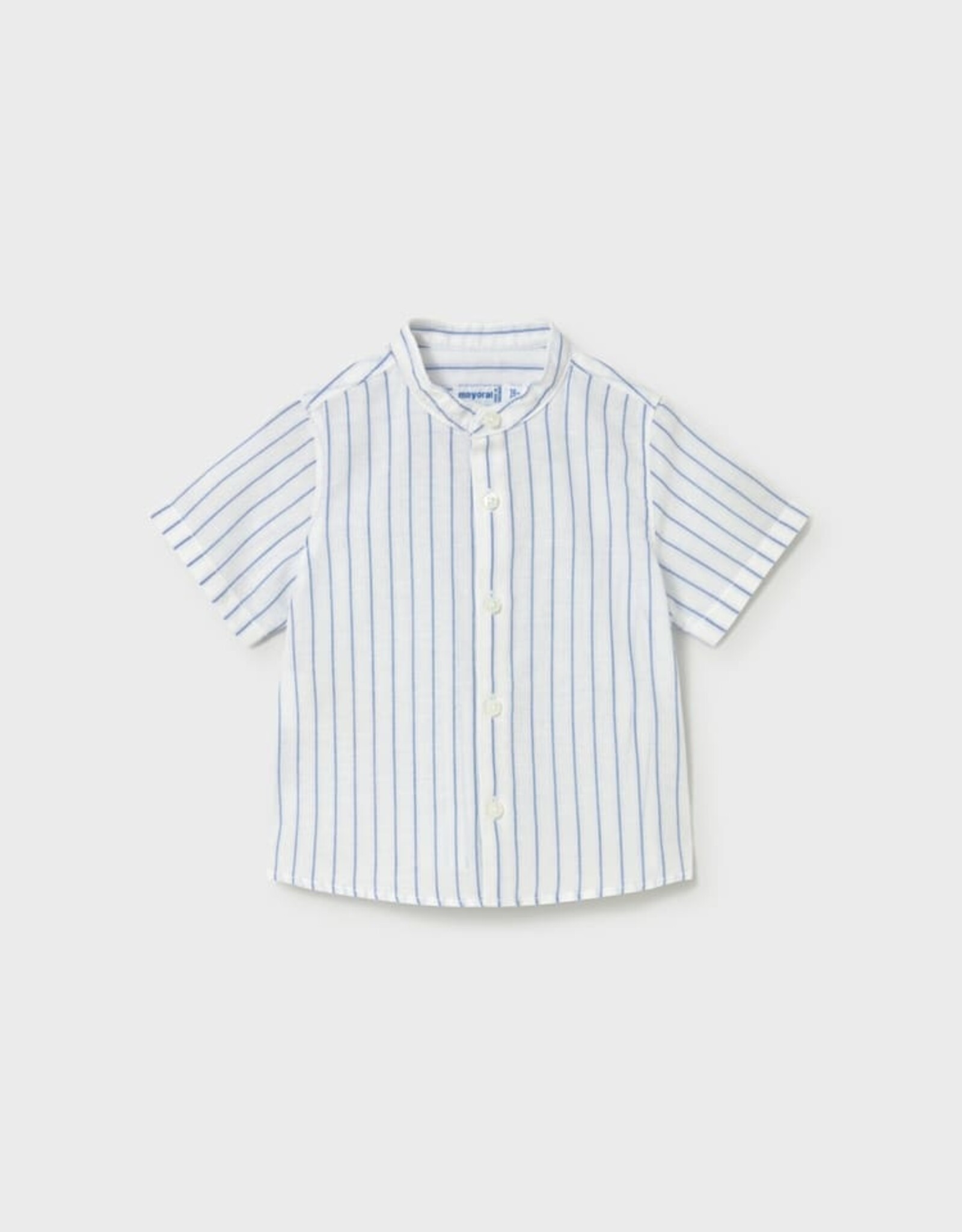 Mayoral SP26 BbyB Stripe Linen Shirt