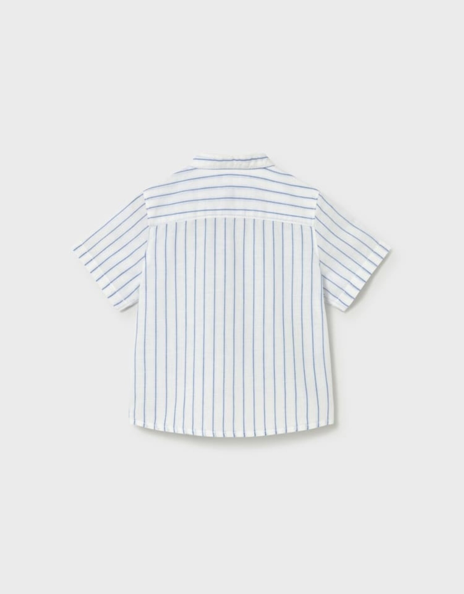 Mayoral SP26 BbyB Stripe Linen Shirt