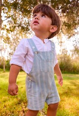 Mayoral SP26 BbyB Stripe Short Overalls