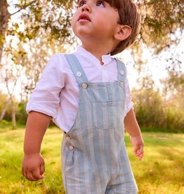 Mayoral SP26 BbyB Stripe Short Overalls