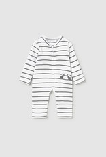 Mayoral SP26 BbyB Striped Jumpsuit