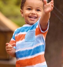 Mayoral SP26 BbyB Pocket Stripe T-Shirt