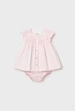 Mayoral SP26 Chiffon Dress w/Bloomer