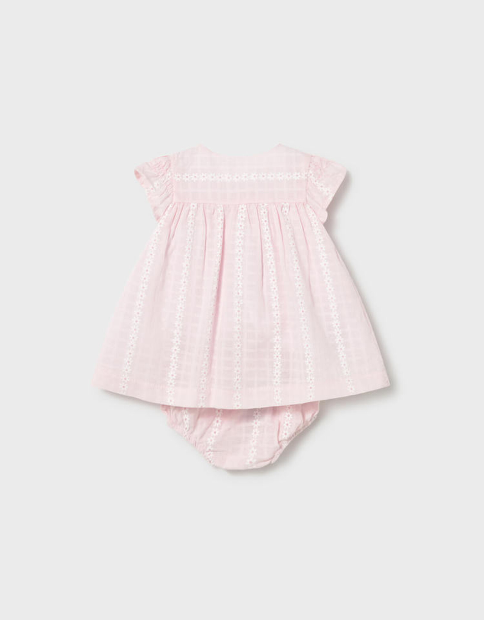 Mayoral SP26 Chiffon Dress w/Bloomer