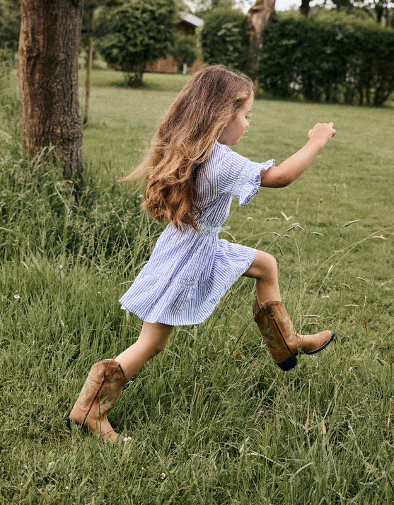 Daily Seven SP26 G Stripe Dress