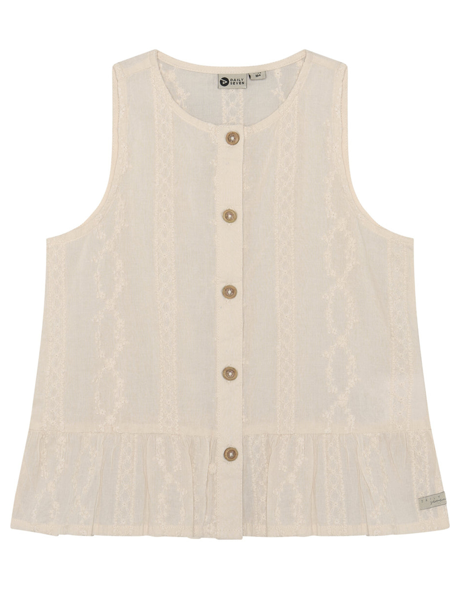 Daily Seven SP26 G Ruffle Singlet