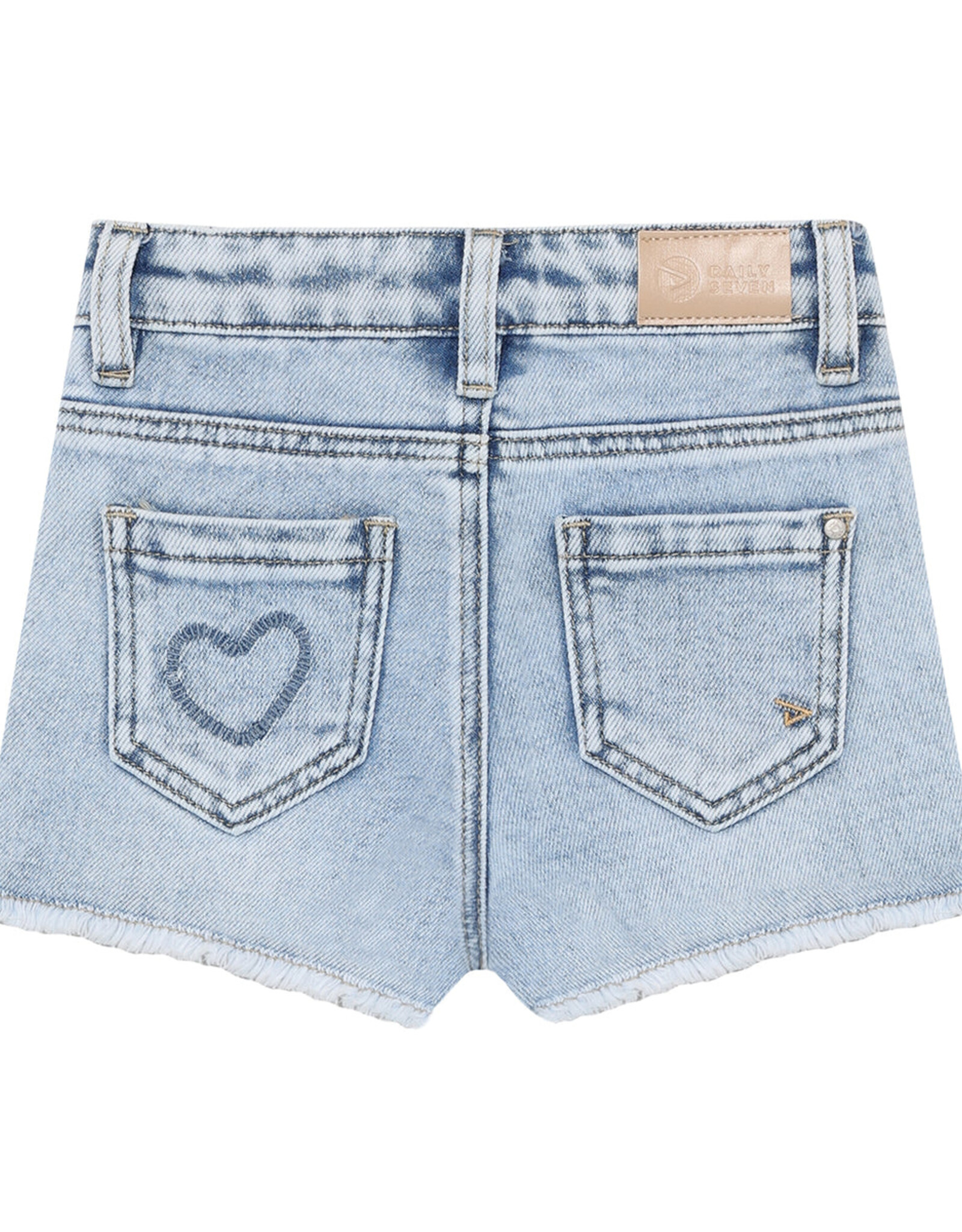 Daily Seven SP26 G Heart Denim Shorts
