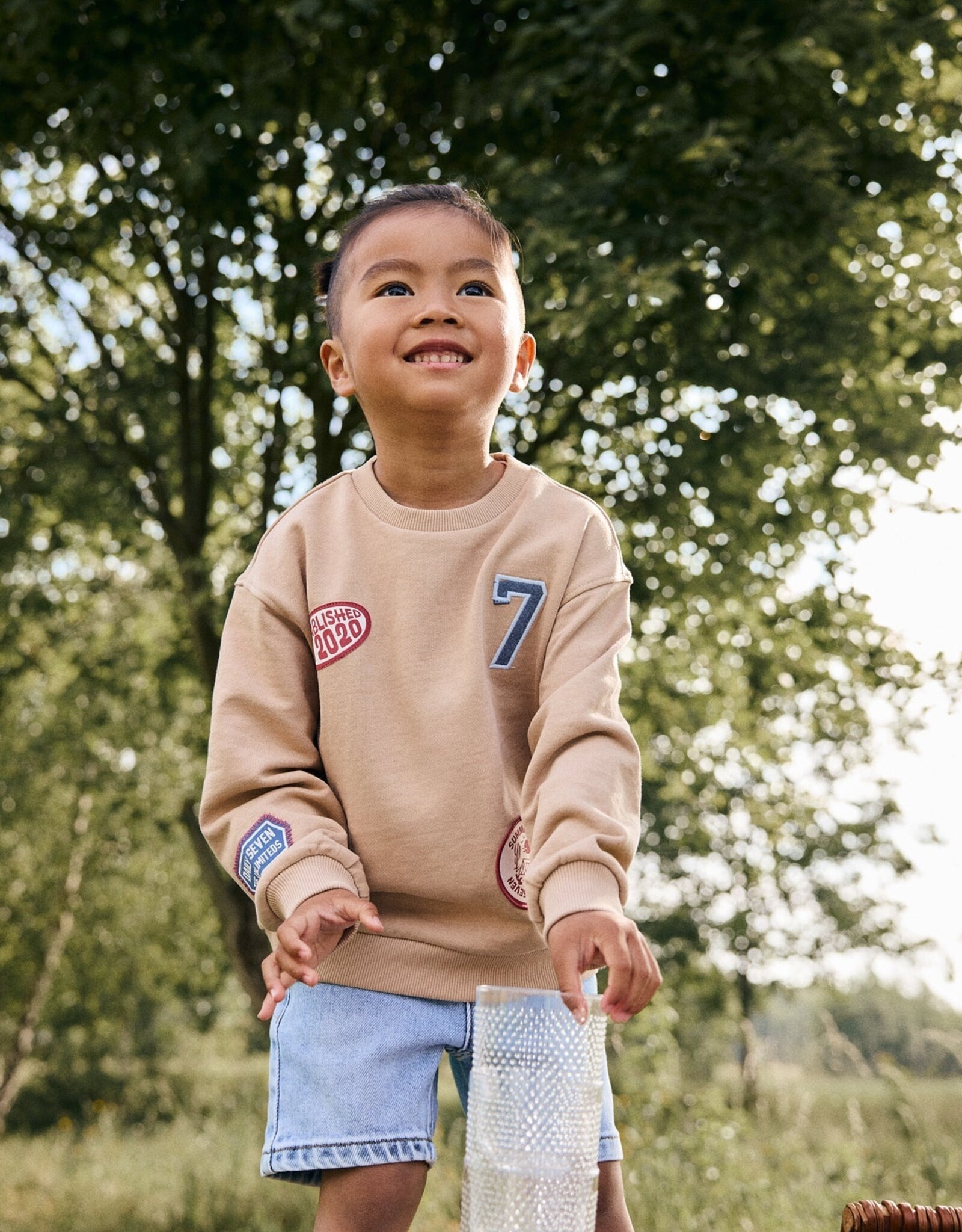 Daily Seven SP26 B Denim Shorts