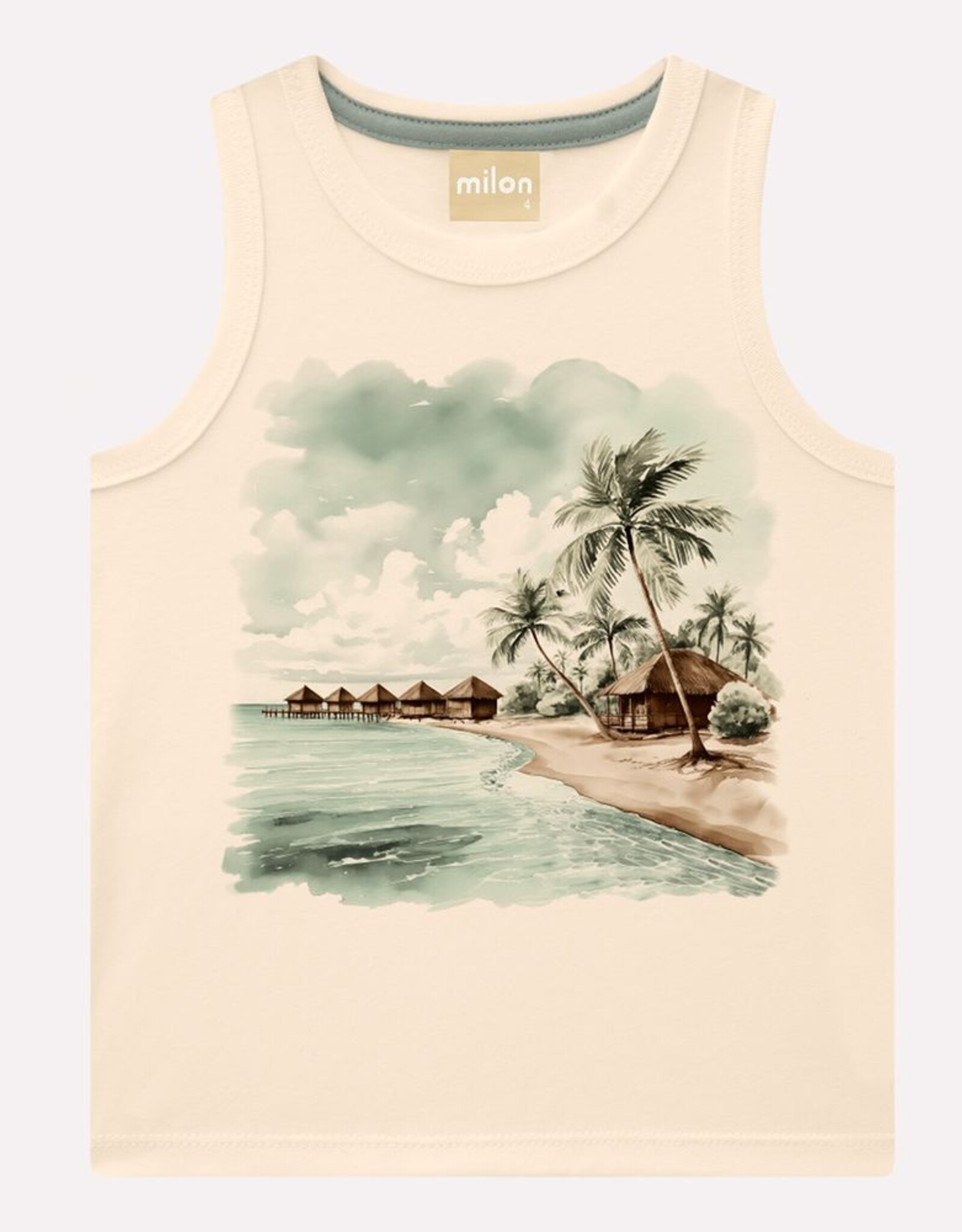Milon SP26 B Beach Hut Tank Top