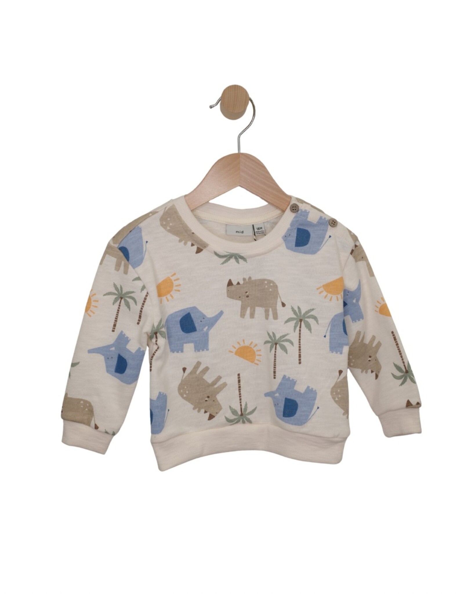Mid SP26 BbyB Safari Animal Sweater