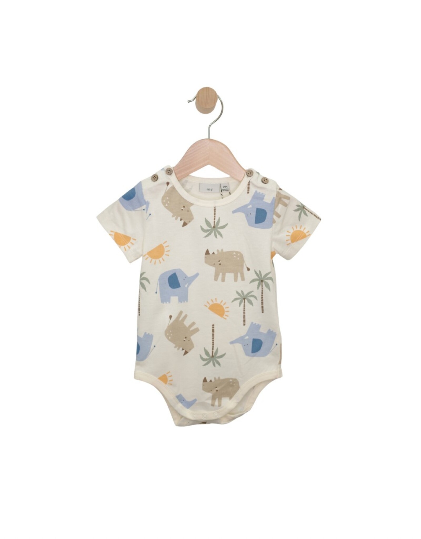 Mid SP26 BbyB Safari Animal Bodysuit