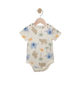 Mid SP26 BbyB Safari Animal Bodysuit