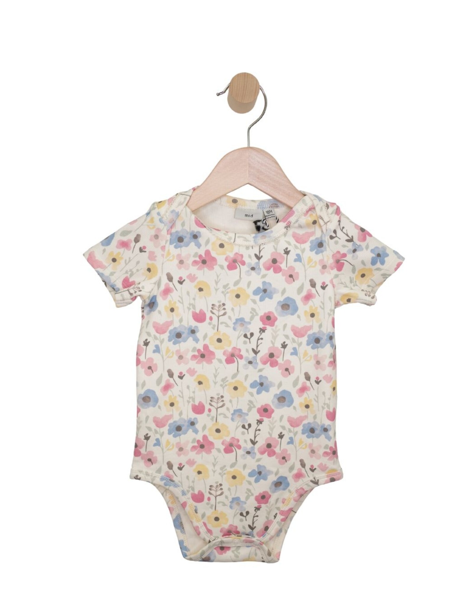 Mid SP26 BbyG Floral Onesie