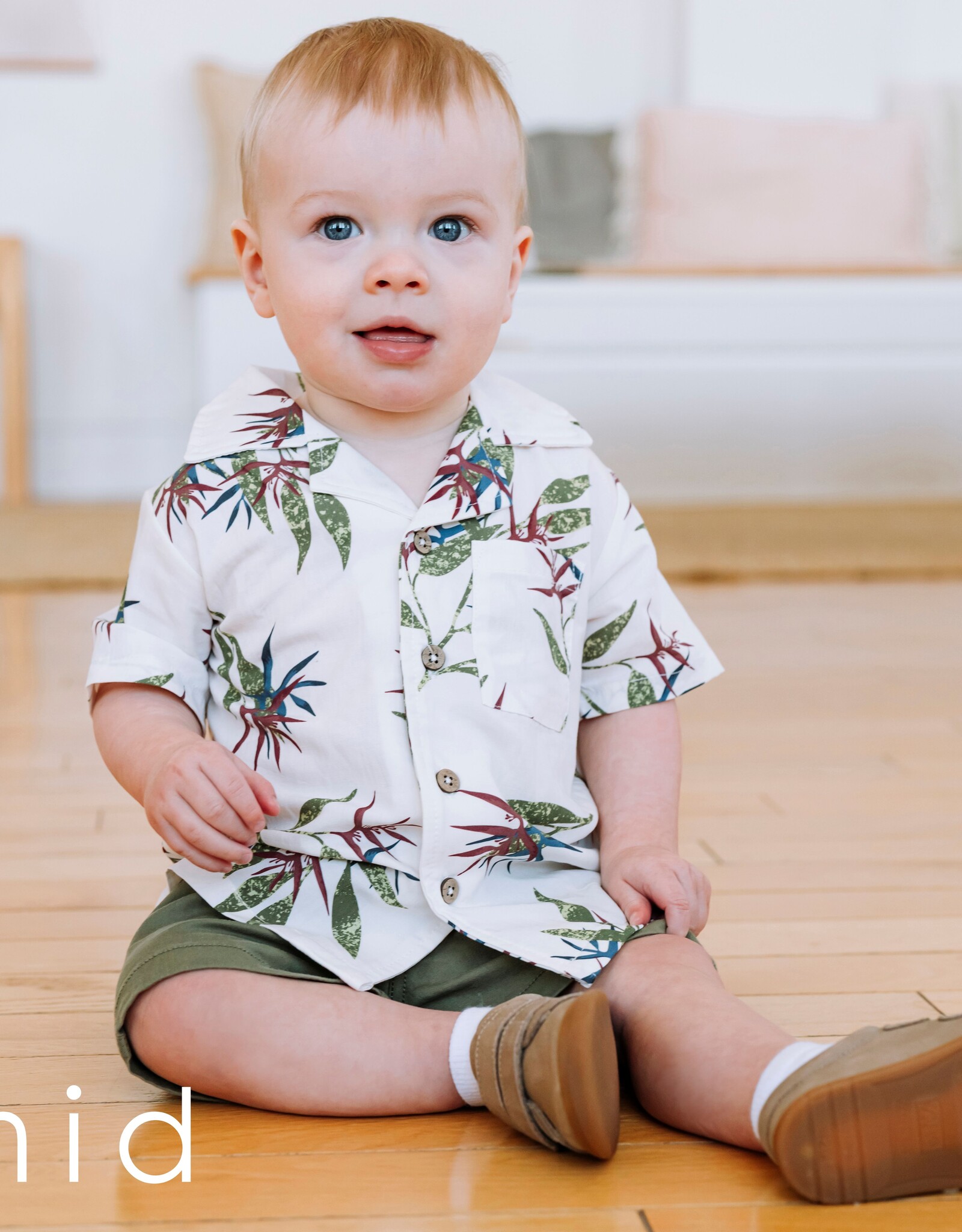 Mid SP26 BbyB Leaf Shirt