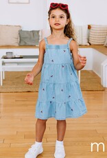 Mid SP26 G Cherry Denim Dress