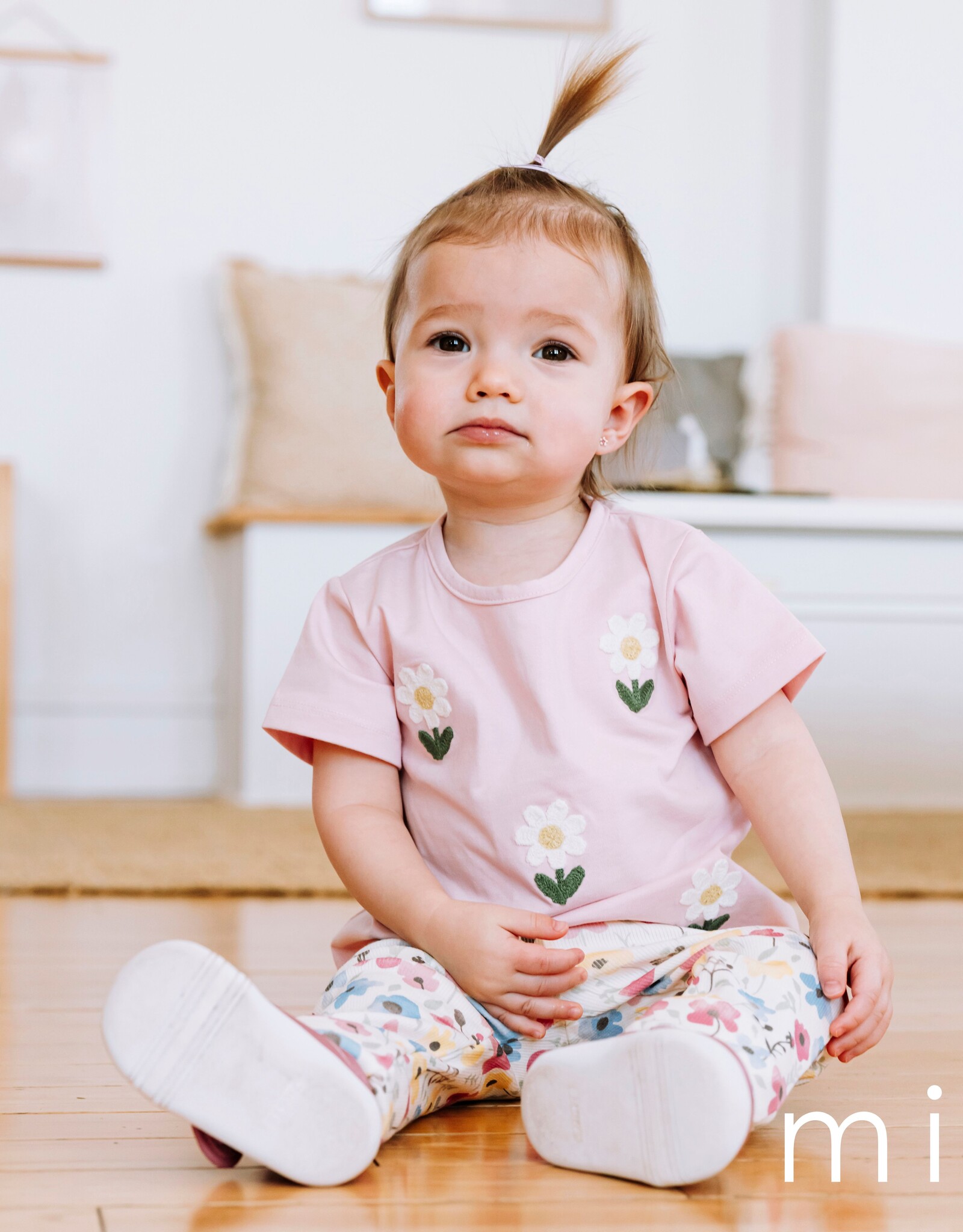 Mid SP26 Knit Flower T-Shirt