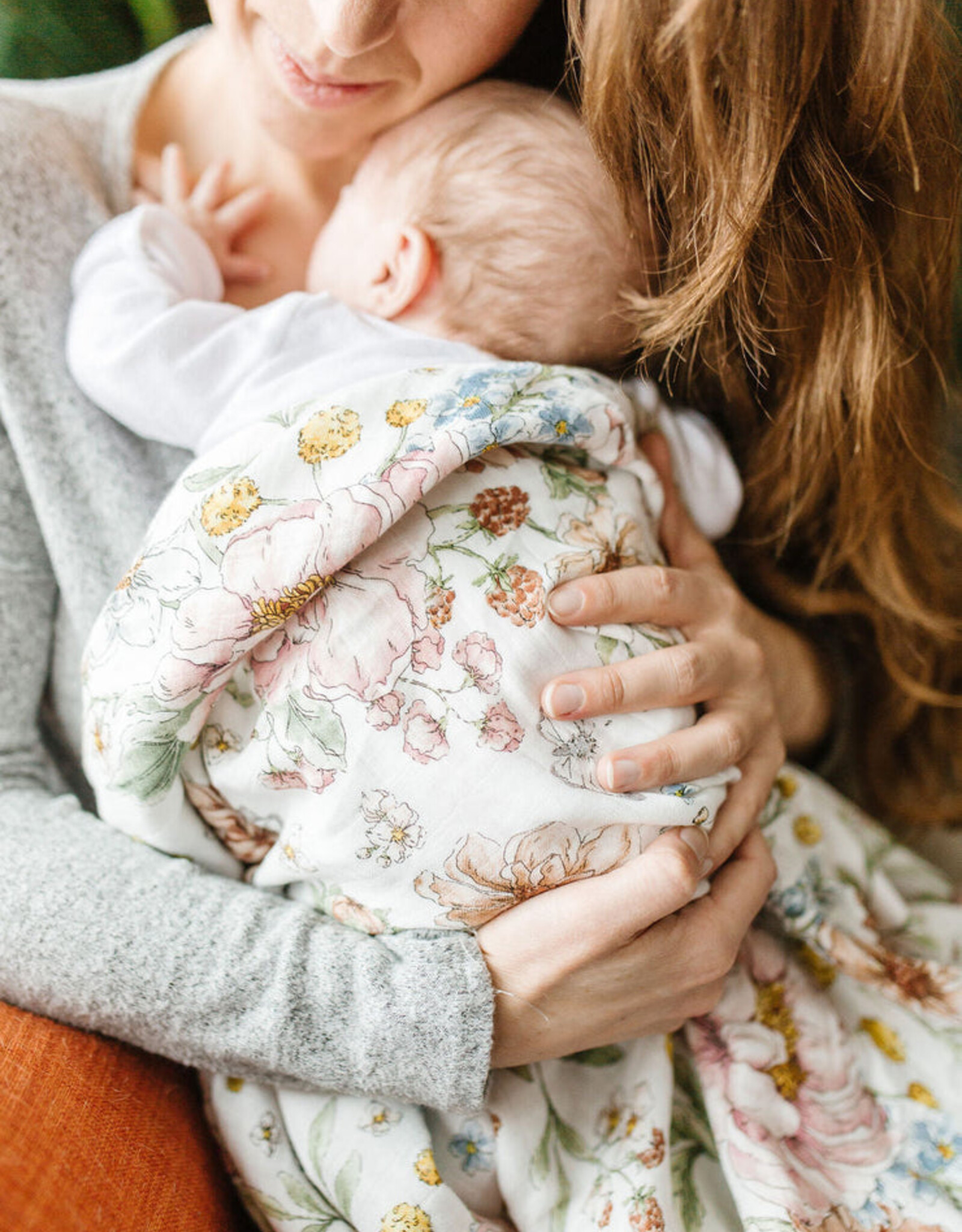 LouLou Lollipop Single Swaddle - Secret Garden