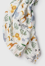 LouLou Lollipop Single Swaddle - Safari Jungle