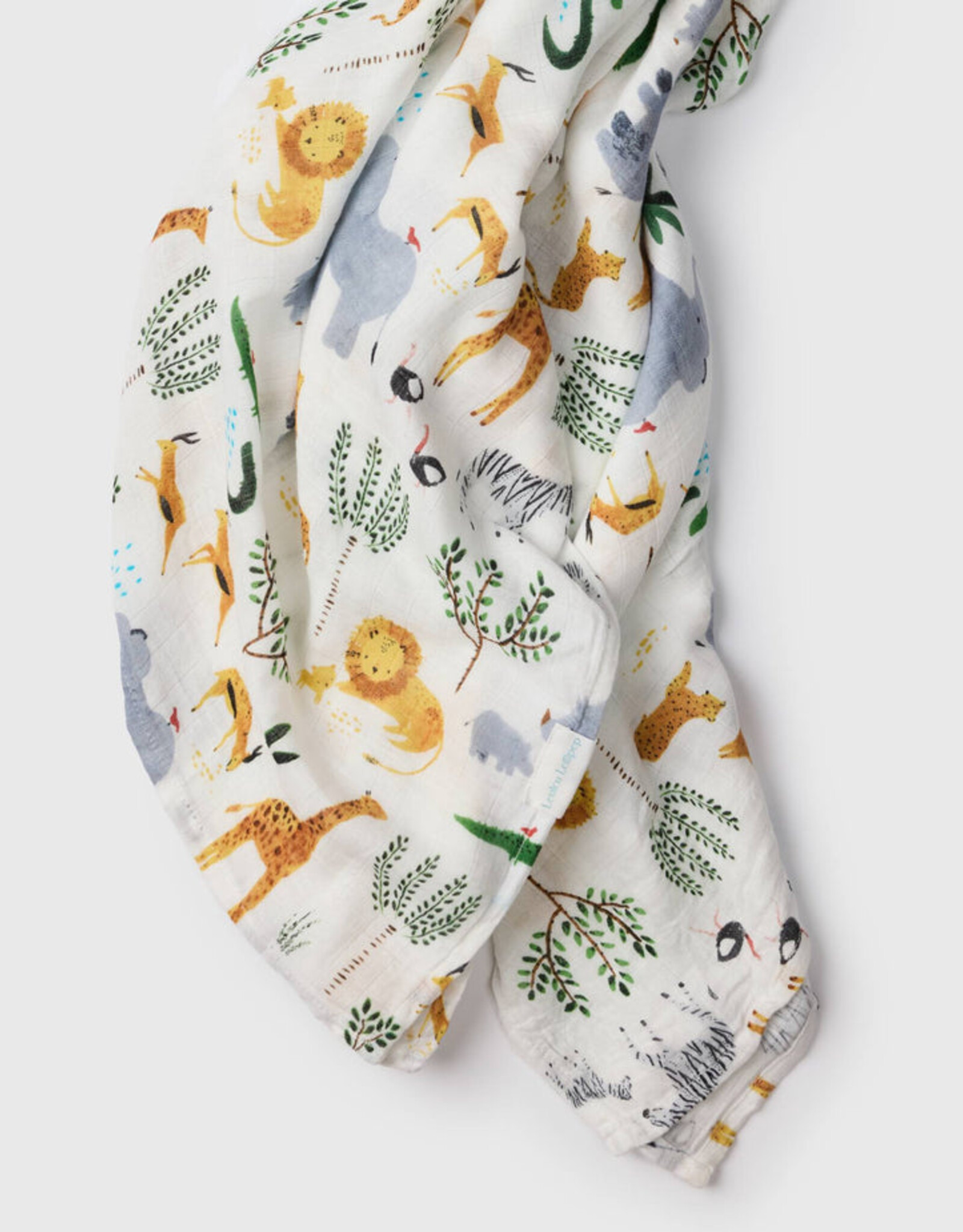 LouLou Lollipop Single Swaddle - Safari Jungle