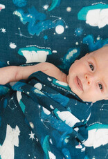 LouLou Lollipop Single Swaddle - Stargazing Bear