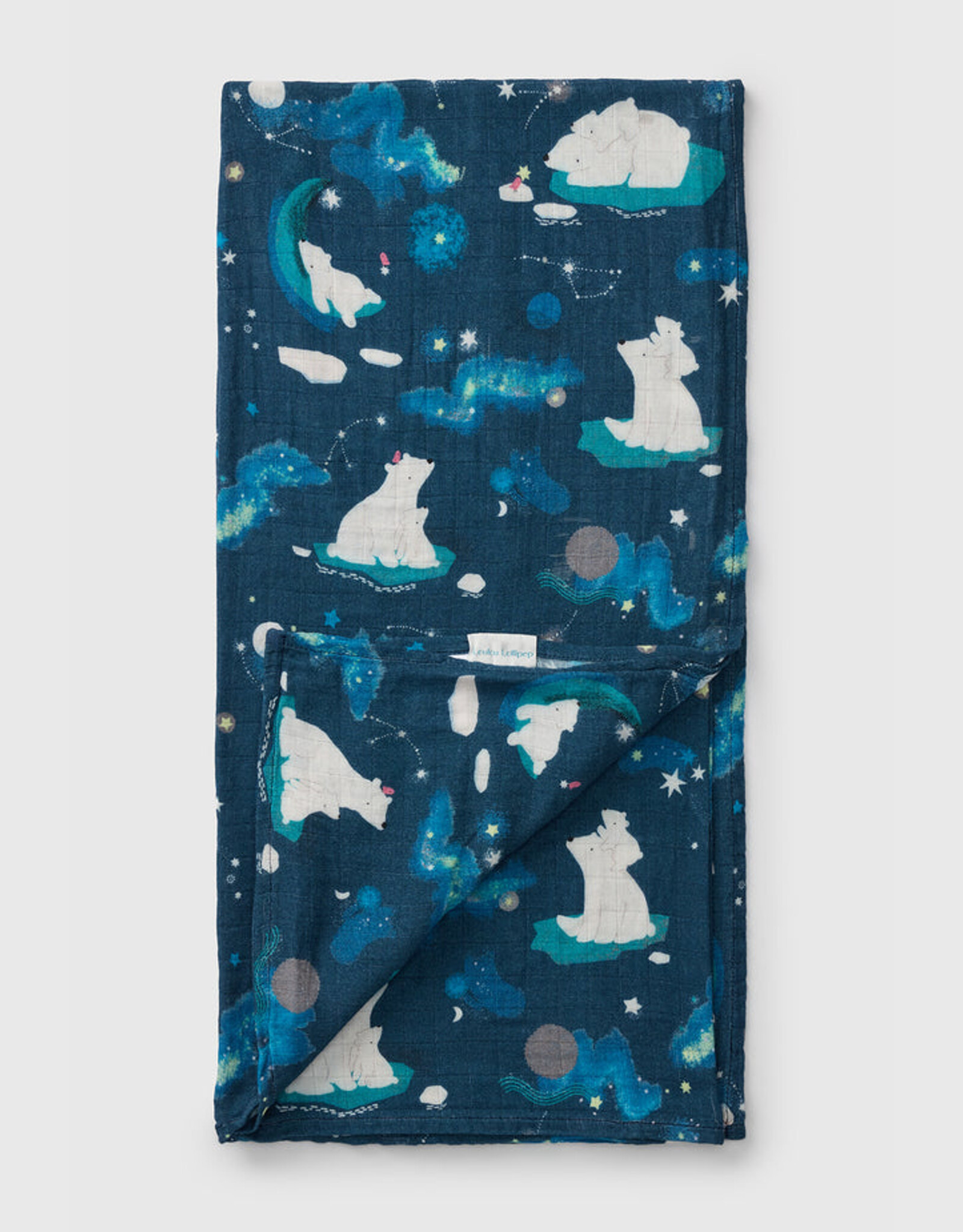 LouLou Lollipop Single Swaddle - Stargazing Bear