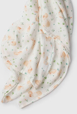 LouLou Lollipop Single Swaddle - Bunny Meadow