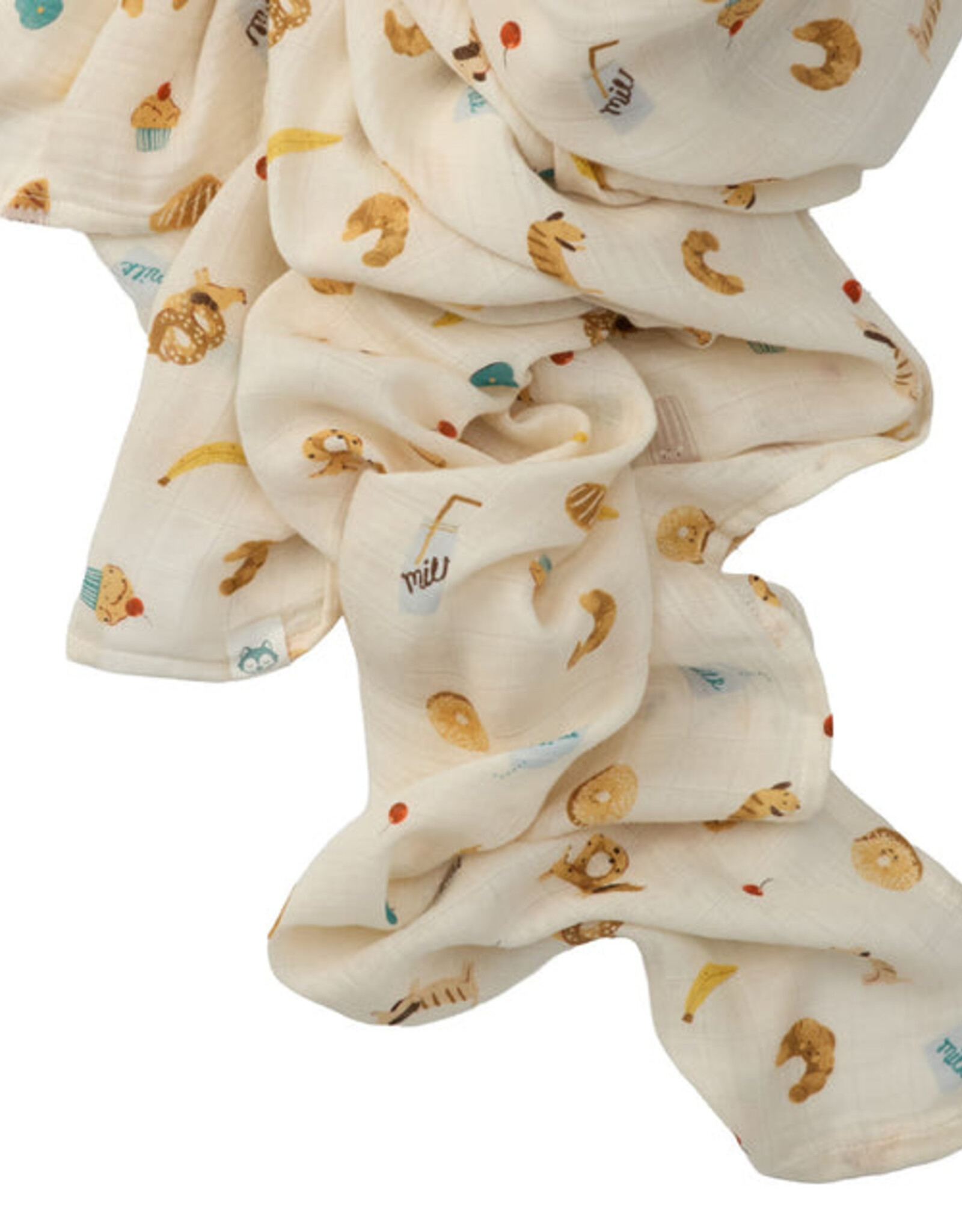 LouLou Lollipop Single Swaddle - French Breakfast