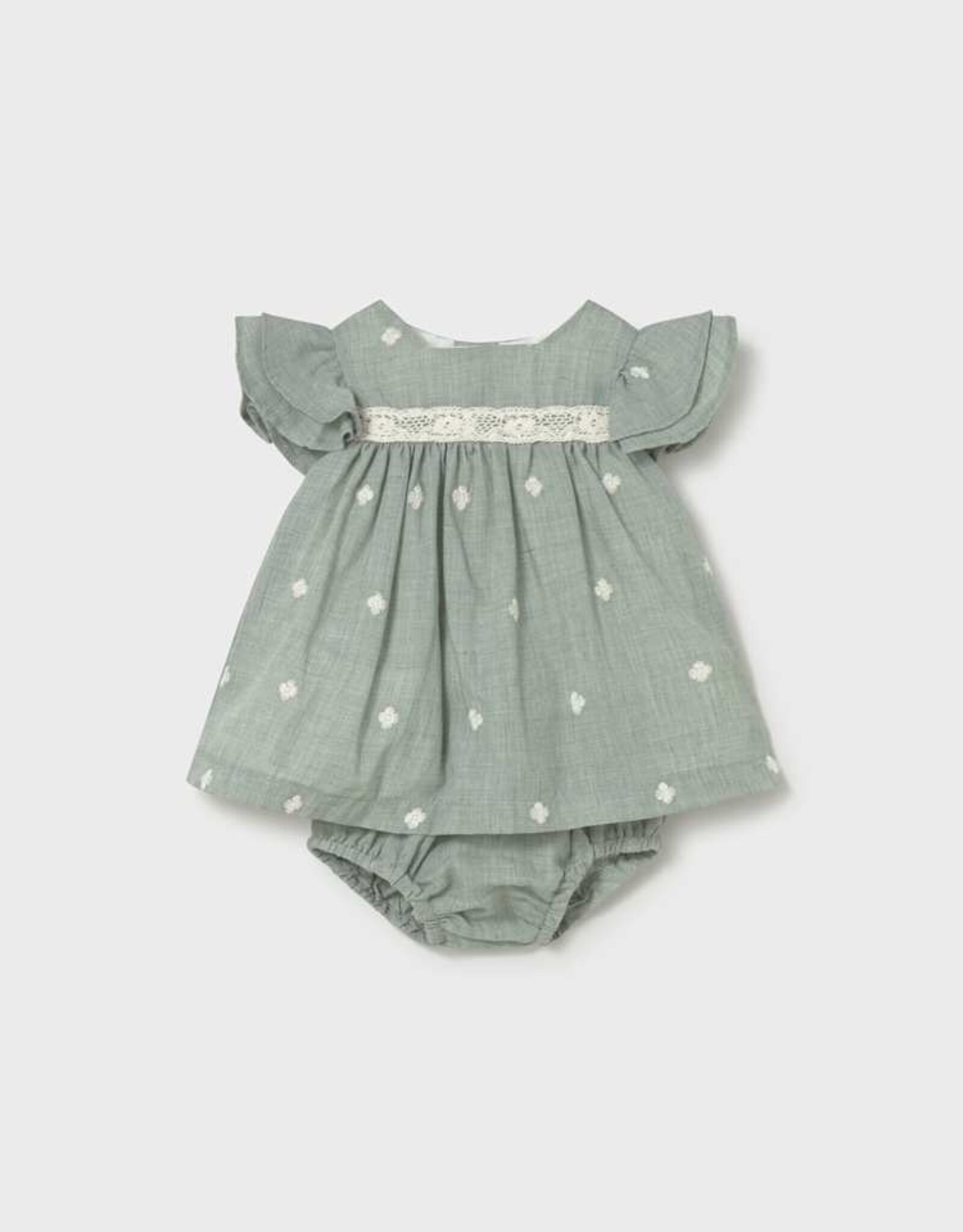 Mayoral SP26 BbyG Dress w/Bloom