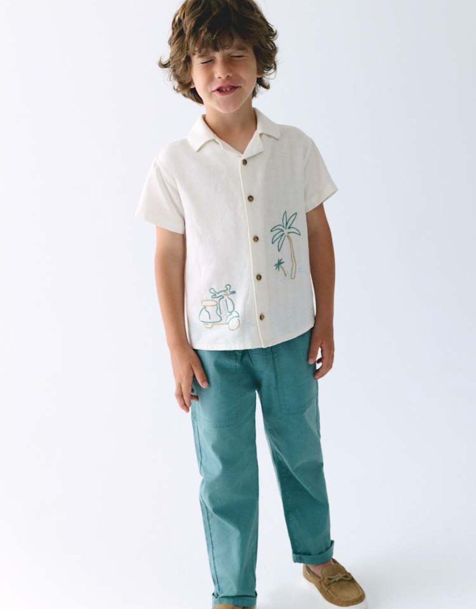 Mayoral SP26 B Linen Jogger