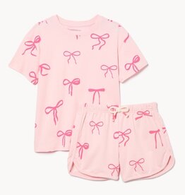Silver Jeans SP26 G Bows T-Shirt&Short Set