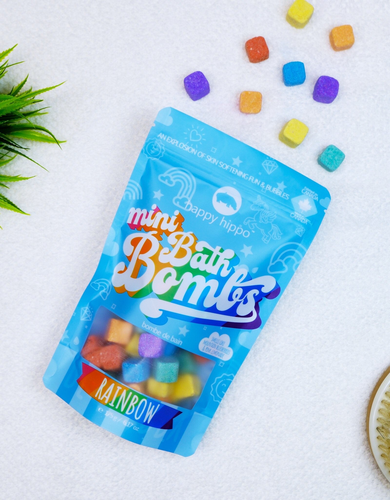 Happy Hippo Bath Rainbow Mini Bath Bombs