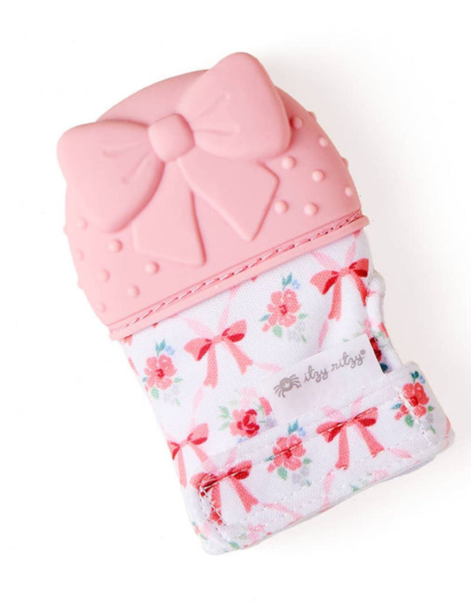 Itzy Ritzy Teething Mitt Bow