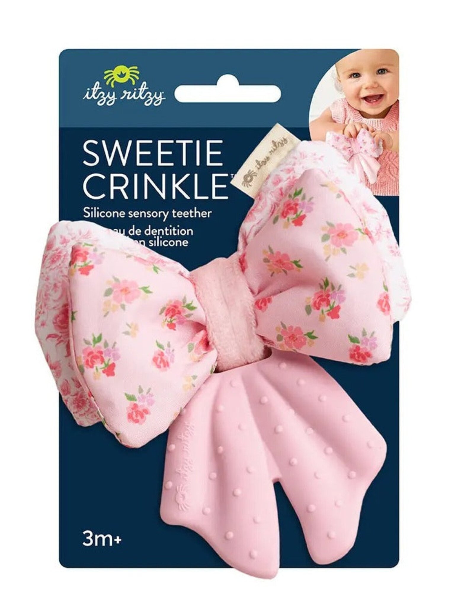 Itzy Ritzy Sweetie Crinkle Bow