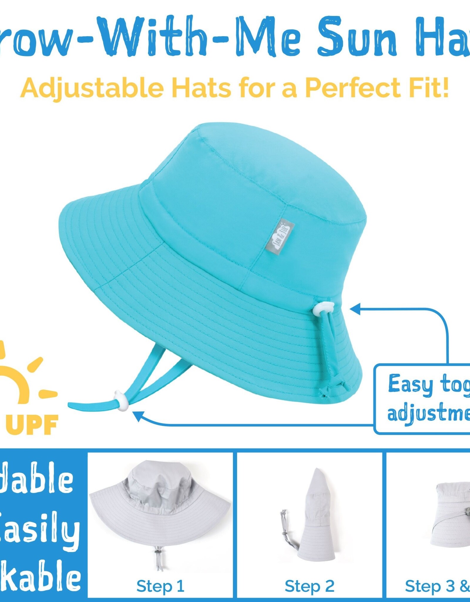Jan & Jul S26 AquaDryBucket Hat - Assorted