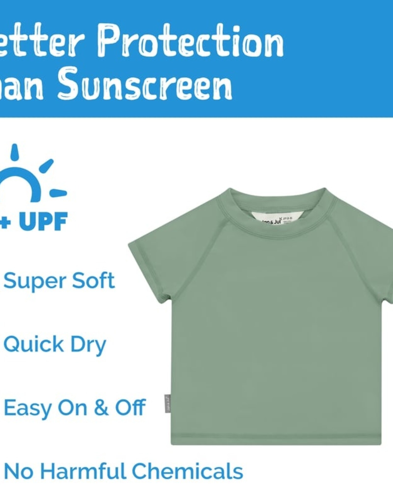 Jan & Jul SP26 Short Sleeve UV Top