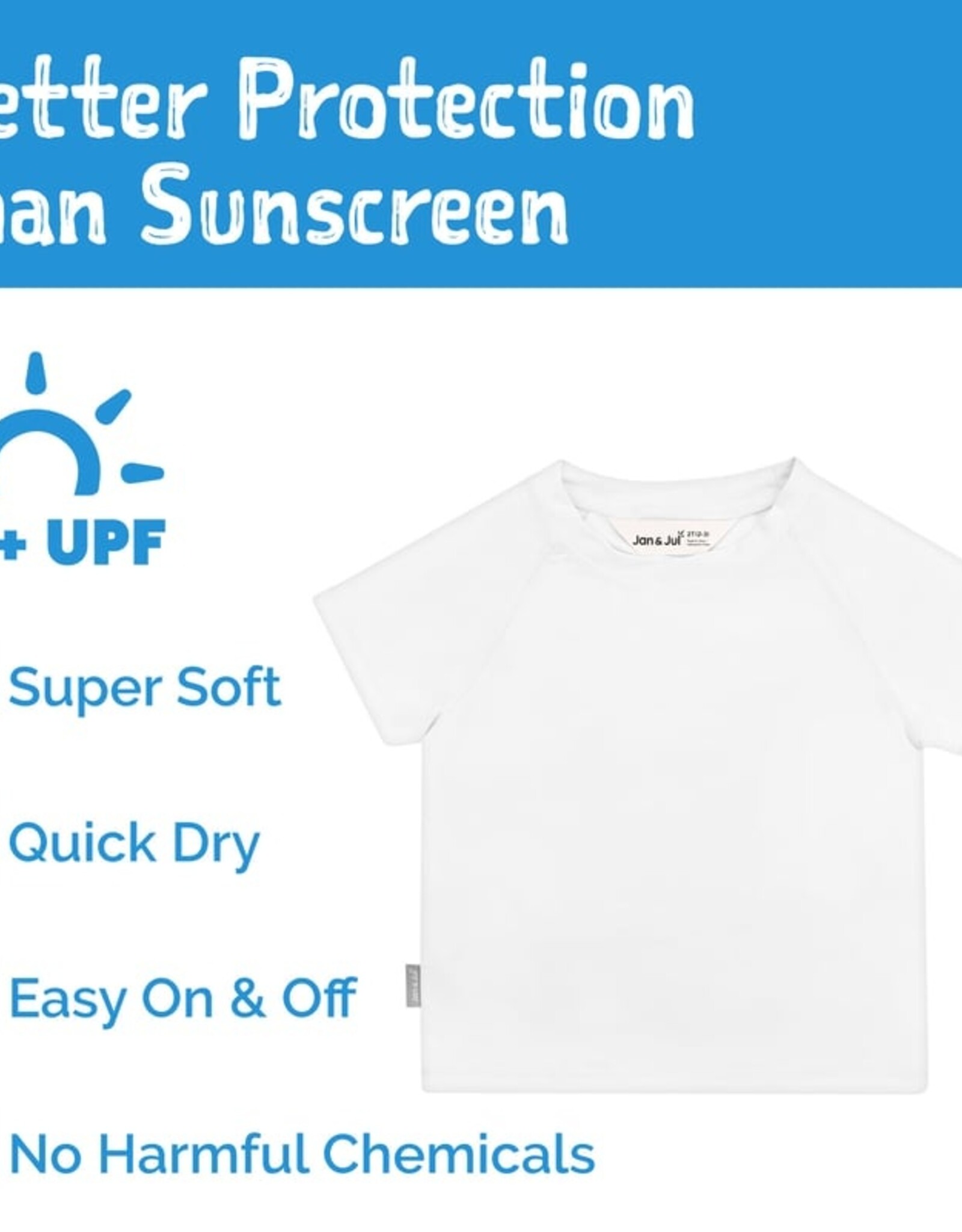 Jan & Jul SP26 Short Sleeve UV Top