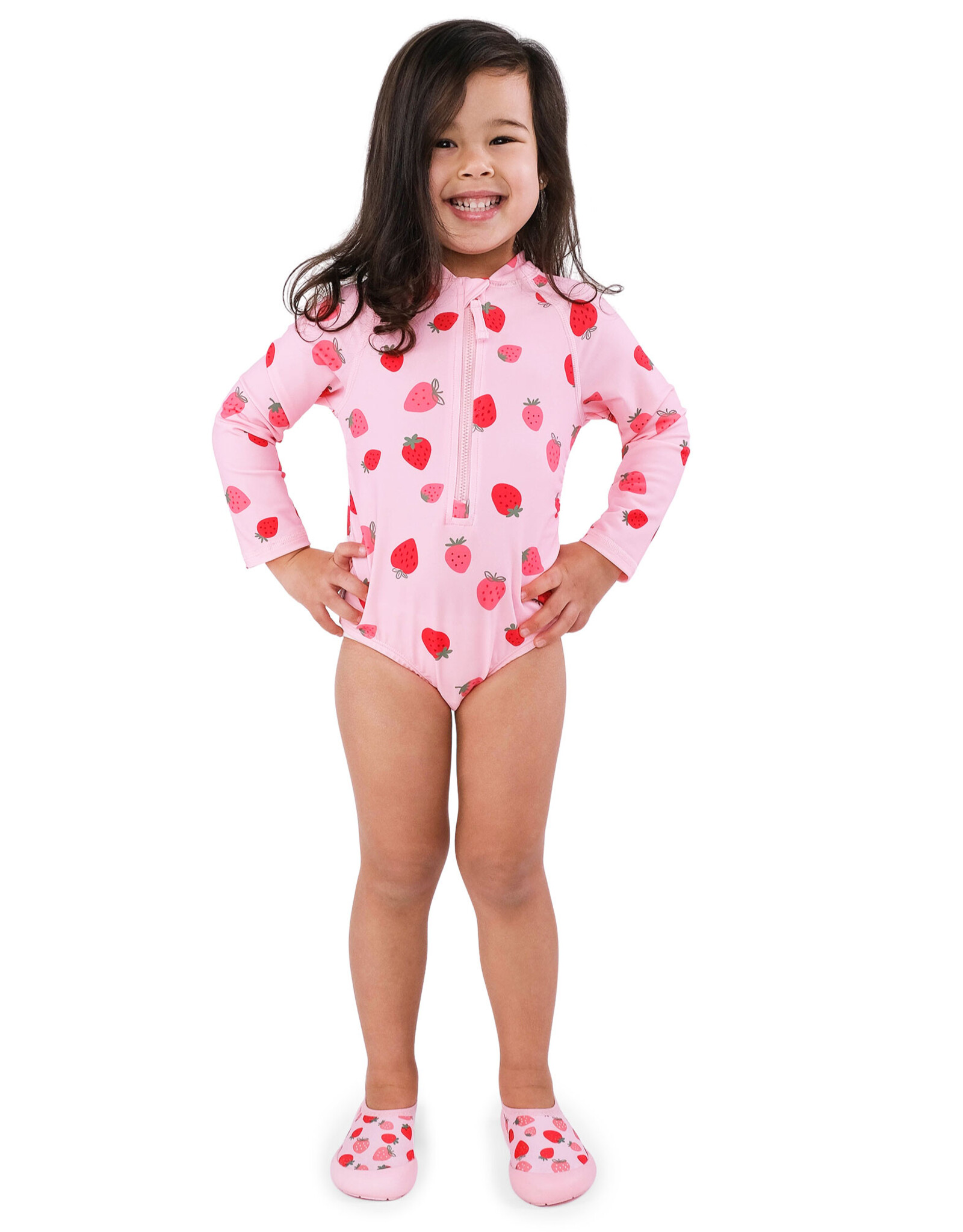 Jan & Jul SP26 Swimsuit LS 1pc