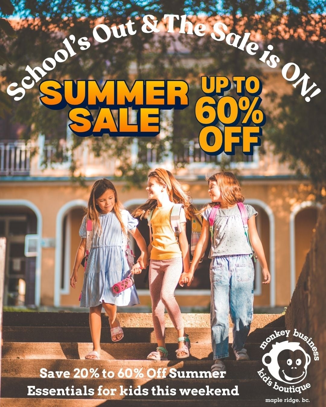 Schools Out Sale