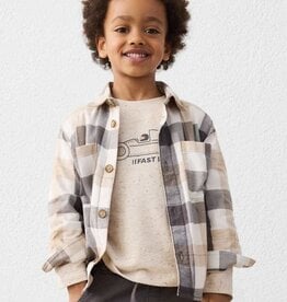 Mayoral FA26 B Plaid Overshirt