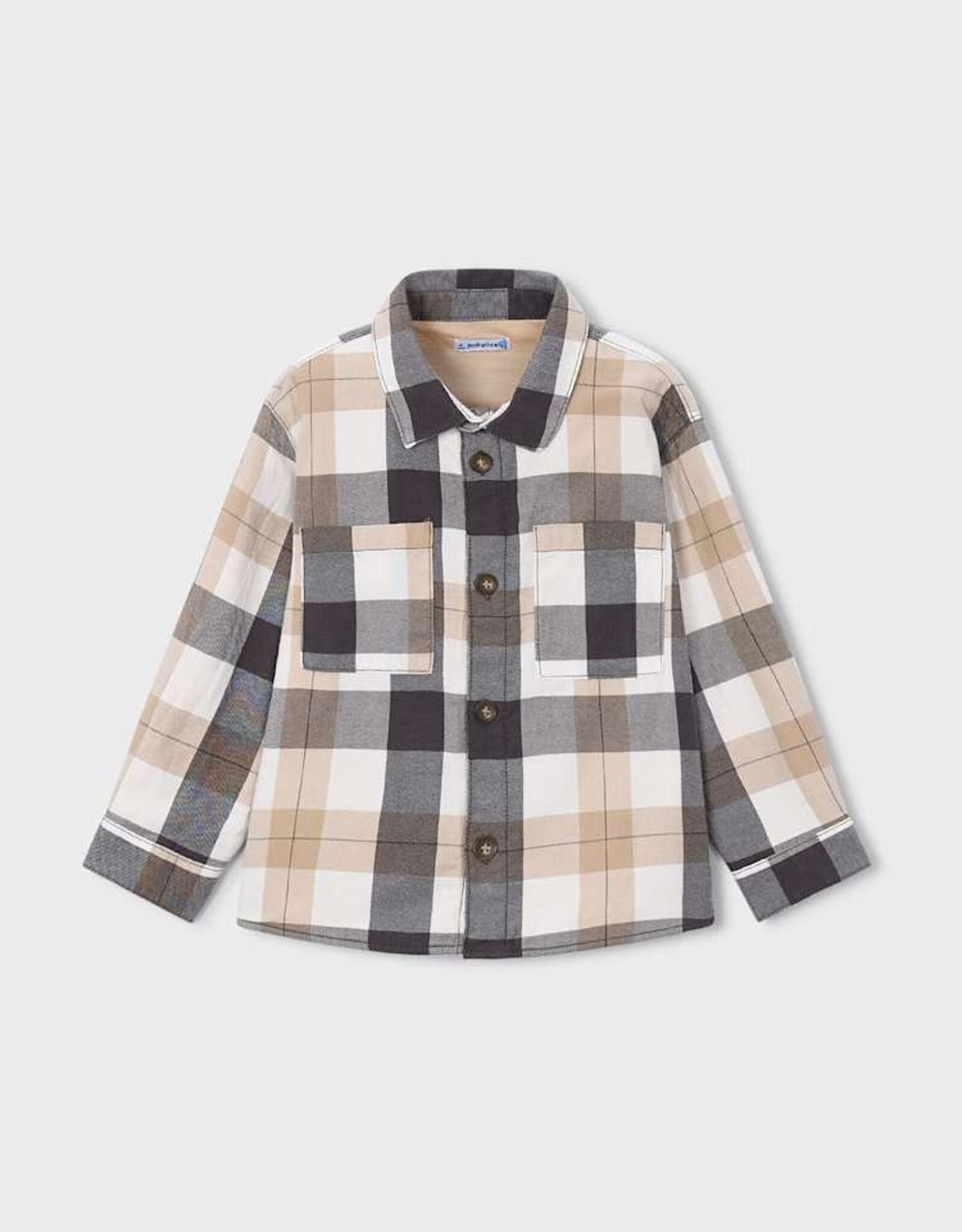 Mayoral FA26 B Plaid Overshirt