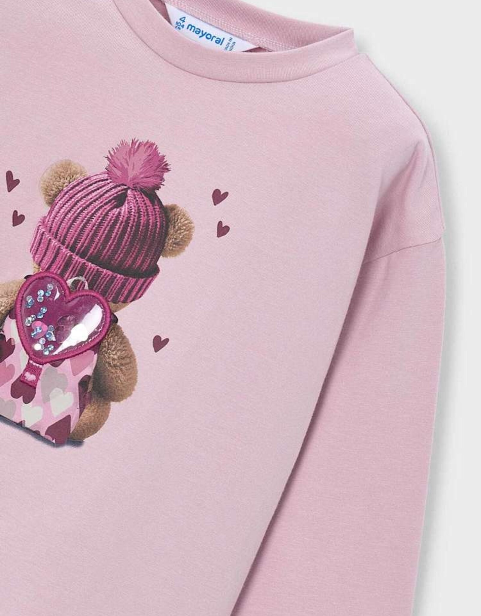 Mayoral FA26 G Heart Bear Top