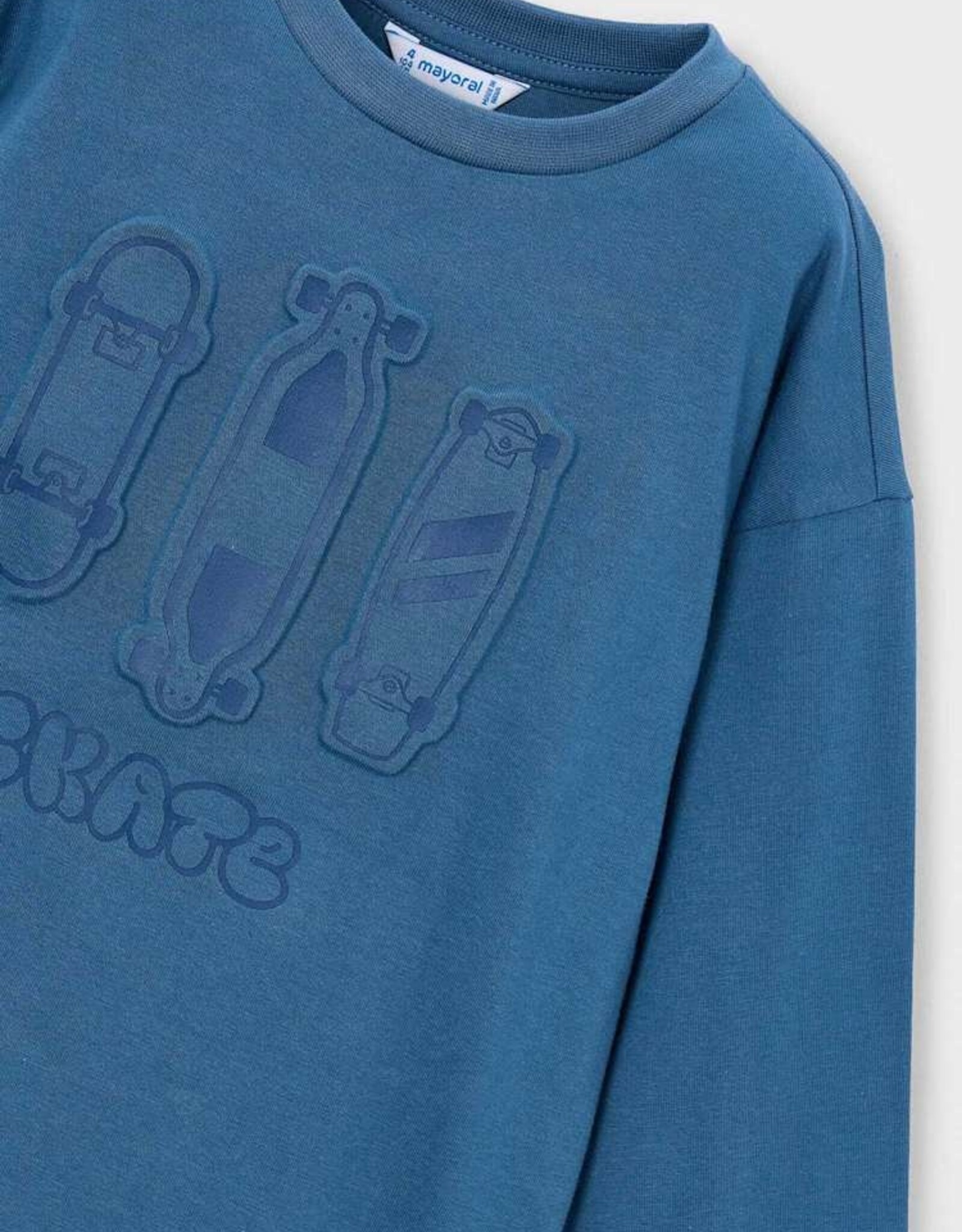 Mayoral FA26 B Skate Embossed Top
