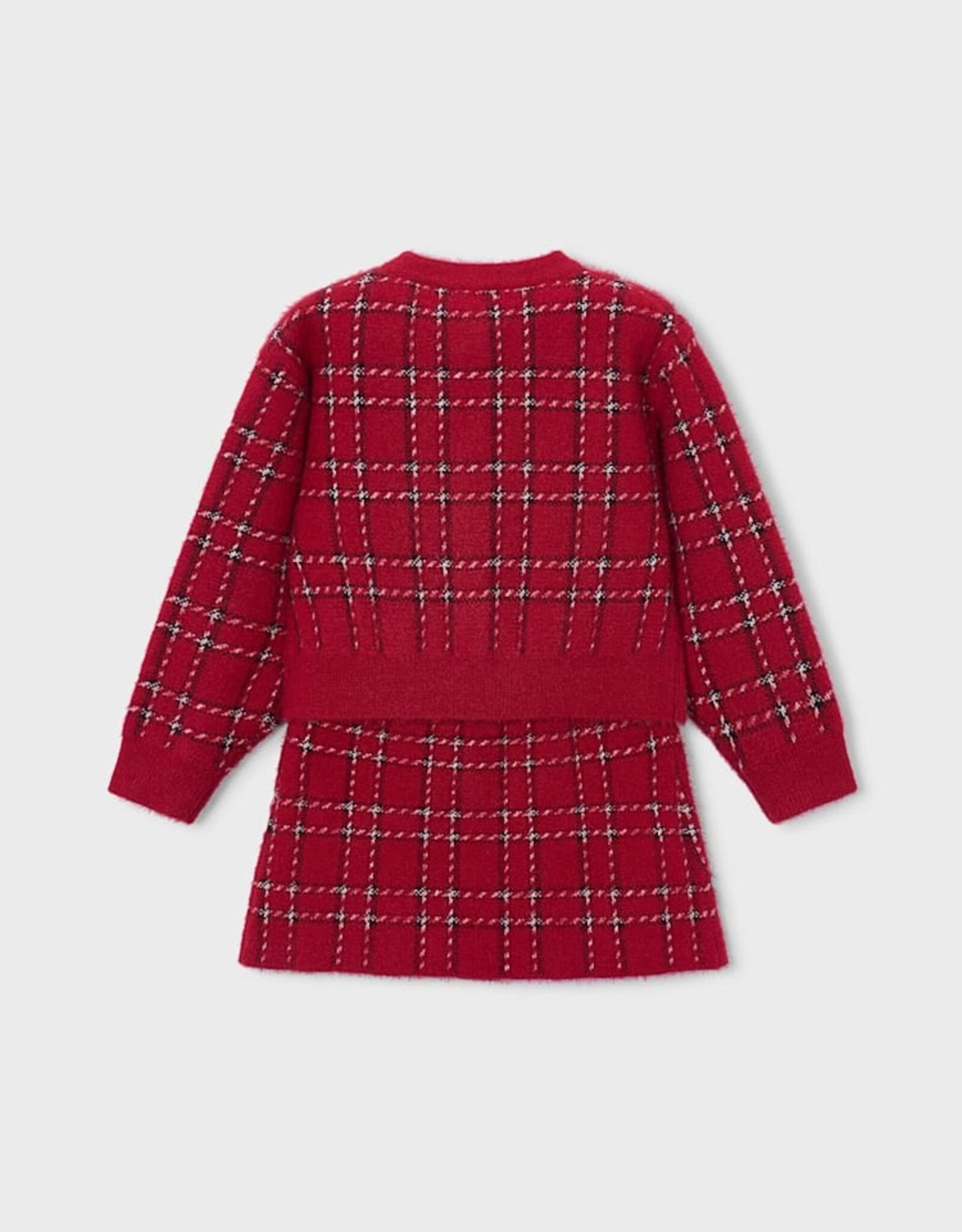 Mayoral FA26 G Cardigan & Skirt Set