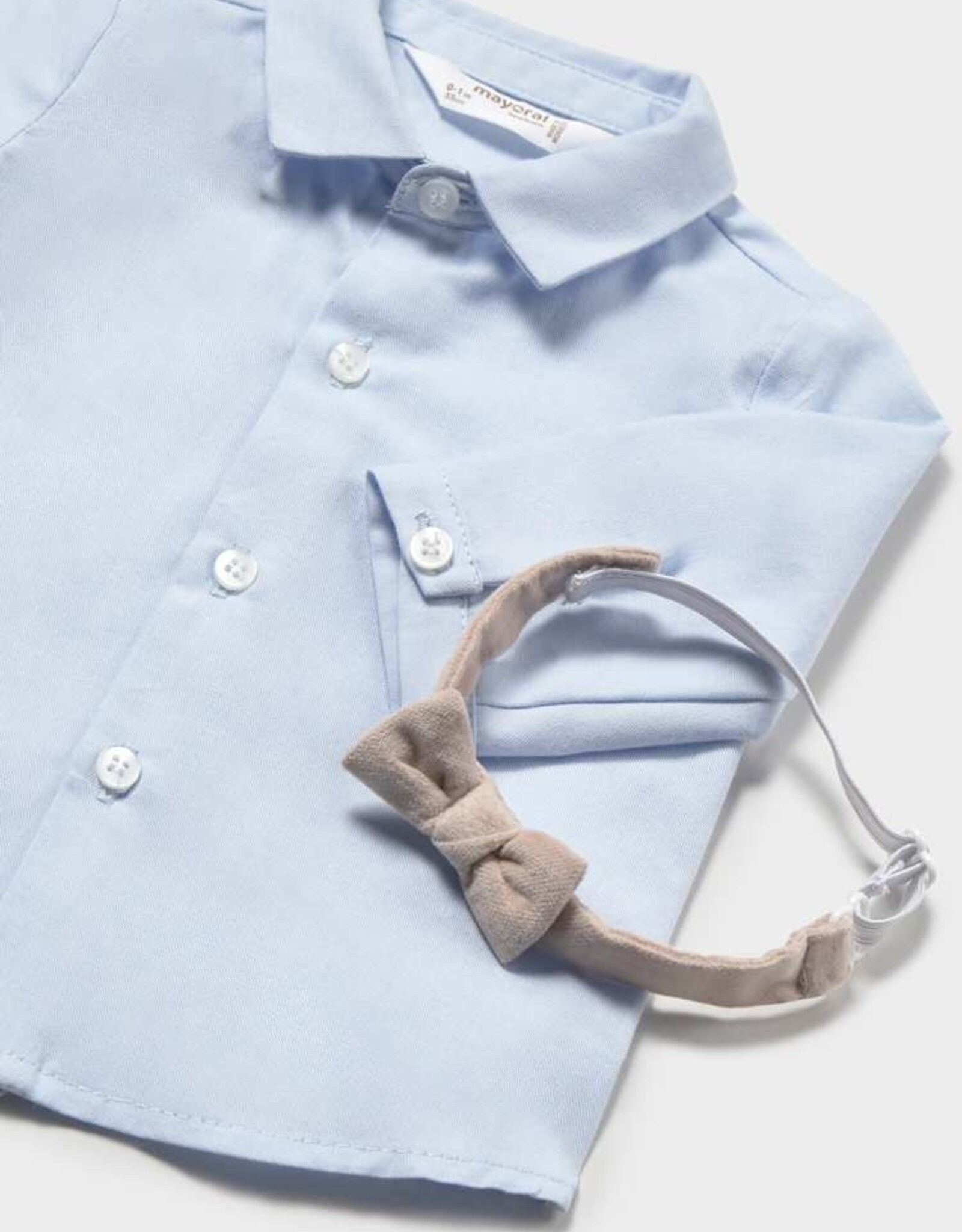 Mayoral FA26 BbyB Shirt w/BowTie