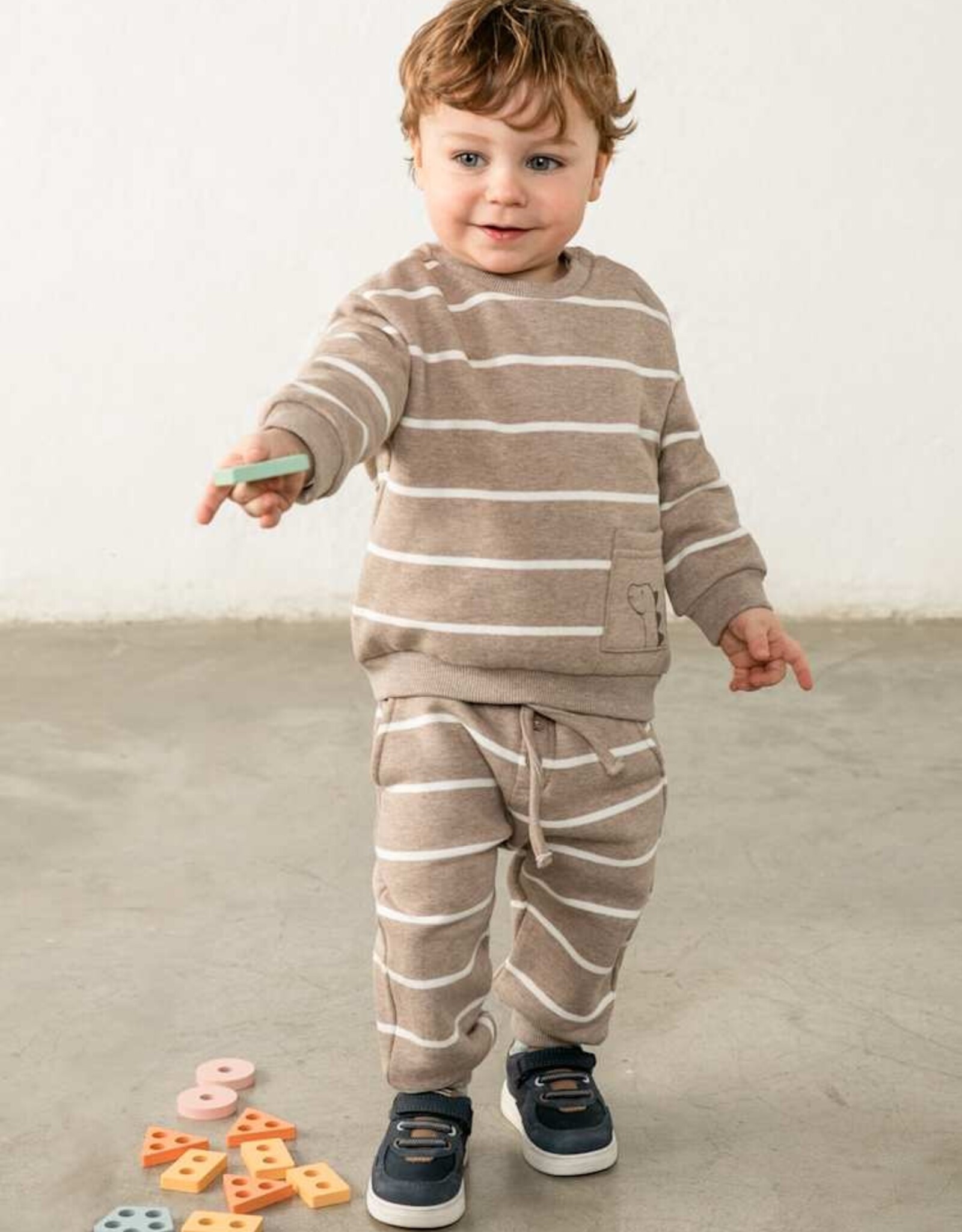 Mayoral FA26 BbyB Stripe Jogger